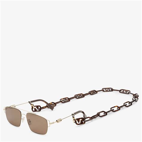 fendi glasses chain|one eye glasses with chain.